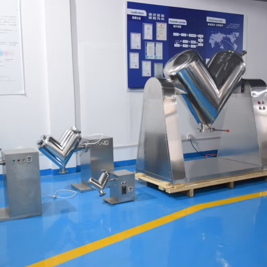Máquina de mistura tipo V misturador farmacêutico de alta qualidade