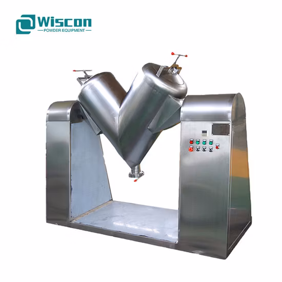 Tipo máquina da mistura do misturador do misturador do cilindro giratório dos edulcorantes dos aditivos alimentares V